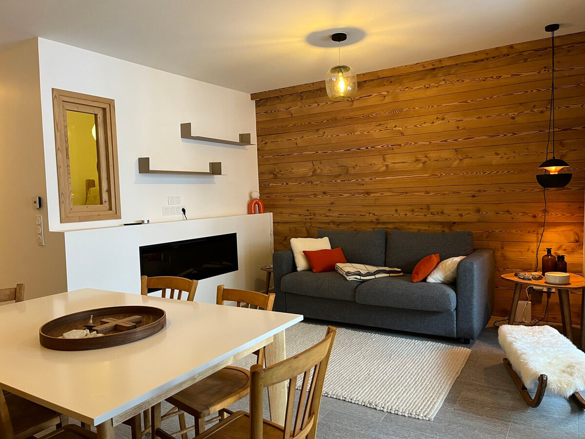 Appartement 3 pièces cabine avec balcon à Pralognan - Photo 1