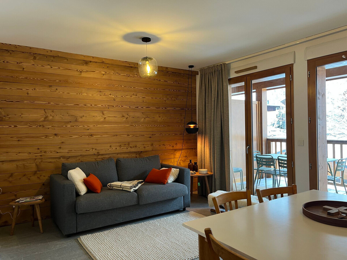 Appartement 3 pièces cabine avec balcon à Pralognan - Photo 3