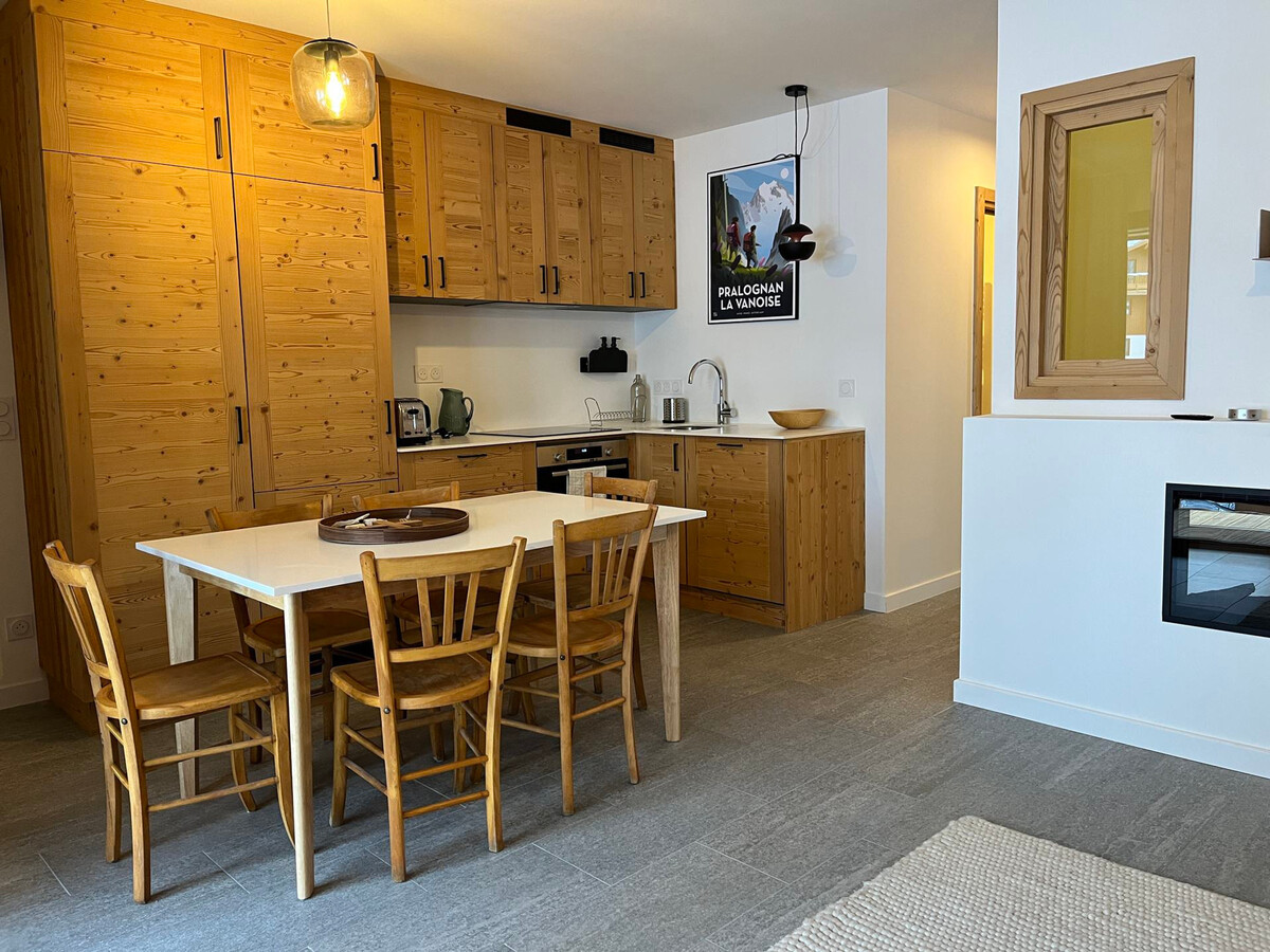 Appartement 3 pièces cabine avec balcon à Pralognan - Photo 9