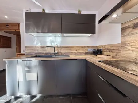 Studio rénové avec alcôve, parking et vue montagne : photo 8