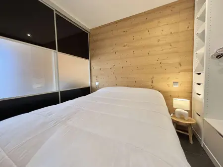 Studio rénové avec alcôve, parking et vue montagne : photo 13