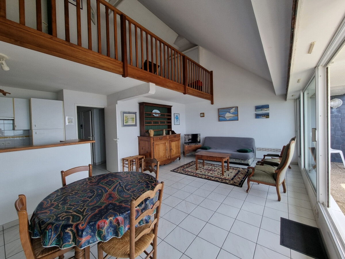 Duplex 6 pers vue mer, accès direct plage à Arzon - Photo 5