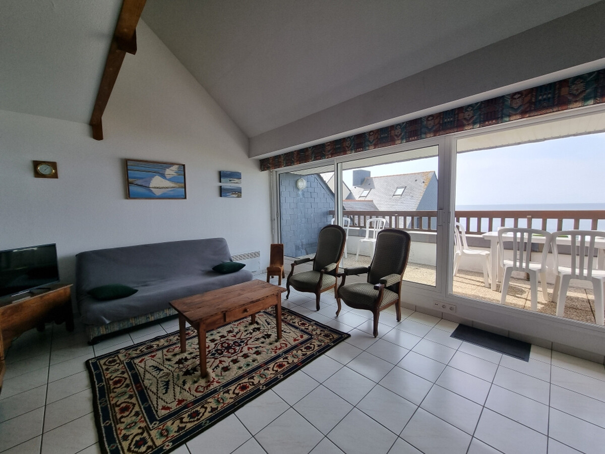 Duplex 6 pers vue mer, accès direct plage à Arzon - Photo 10