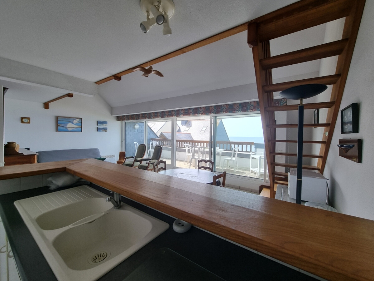 Duplex 6 pers vue mer, accès direct plage à Arzon - Photo 18