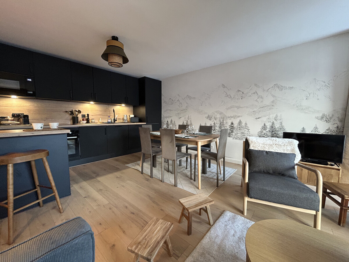 Appartement 6 pers., 2 chambres aux Carroz avec parking - Photo 2