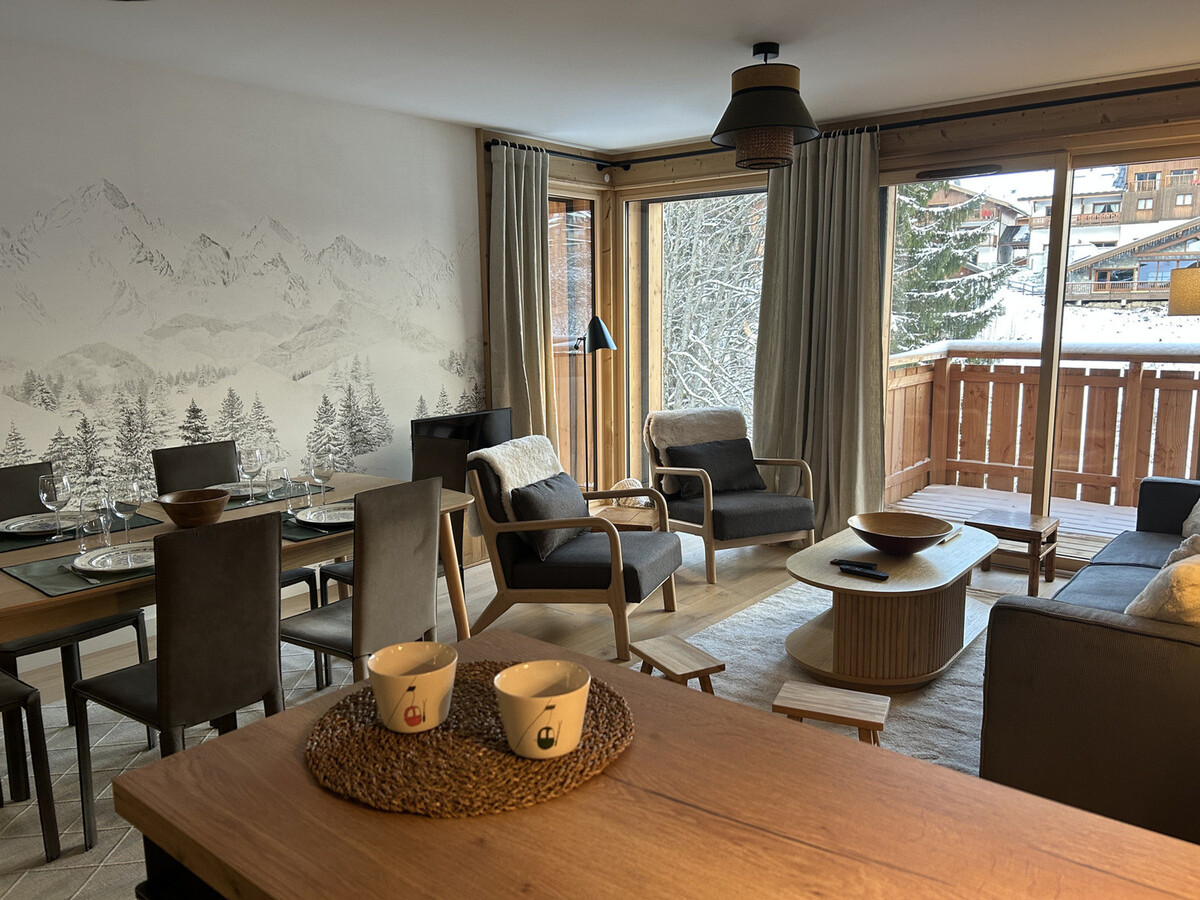 Appartement 6 pers., 2 chambres aux Carroz avec parking - Photo 5