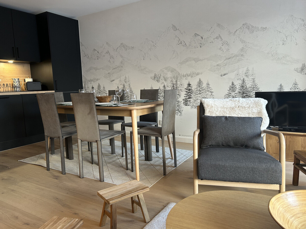 Appartement 6 pers., 2 chambres aux Carroz avec parking - Photo 8