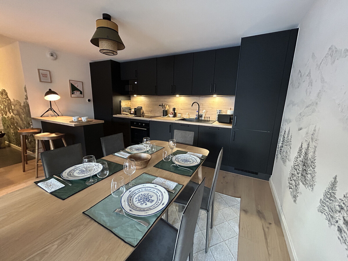 Appartement 6 pers., 2 chambres aux Carroz avec parking - Photo 11