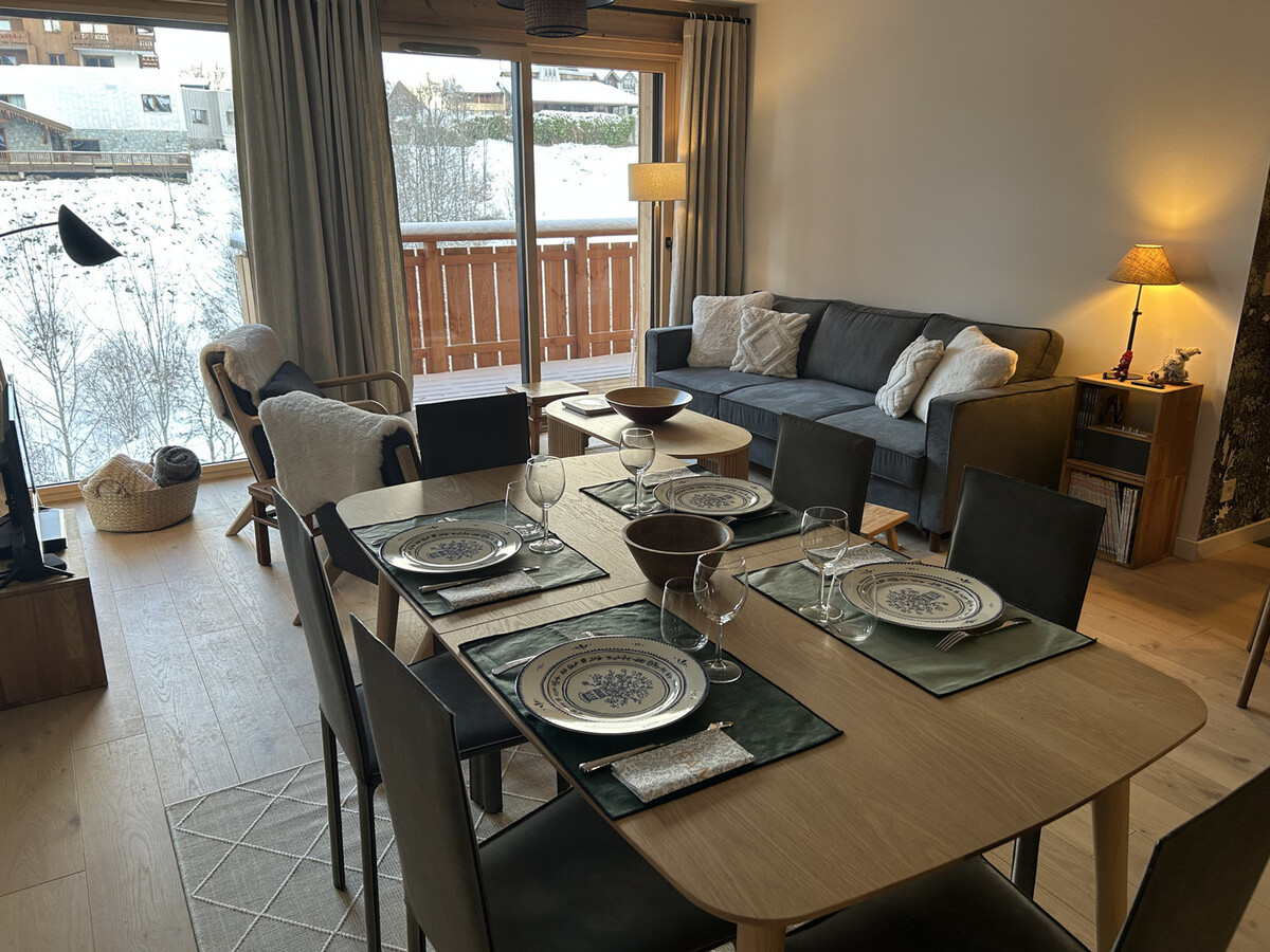 Appartement 6 pers., 2 chambres aux Carroz avec parking - Photo 12