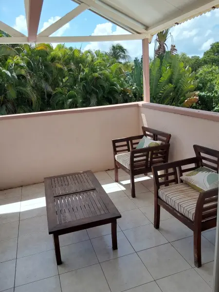 Appartement lumineux avec terrasse, plage à 30 m, Le Gosier : photo 4