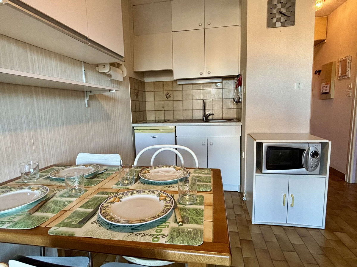Studio 2 pers. à 400 m plage, parking privé - Photo 2