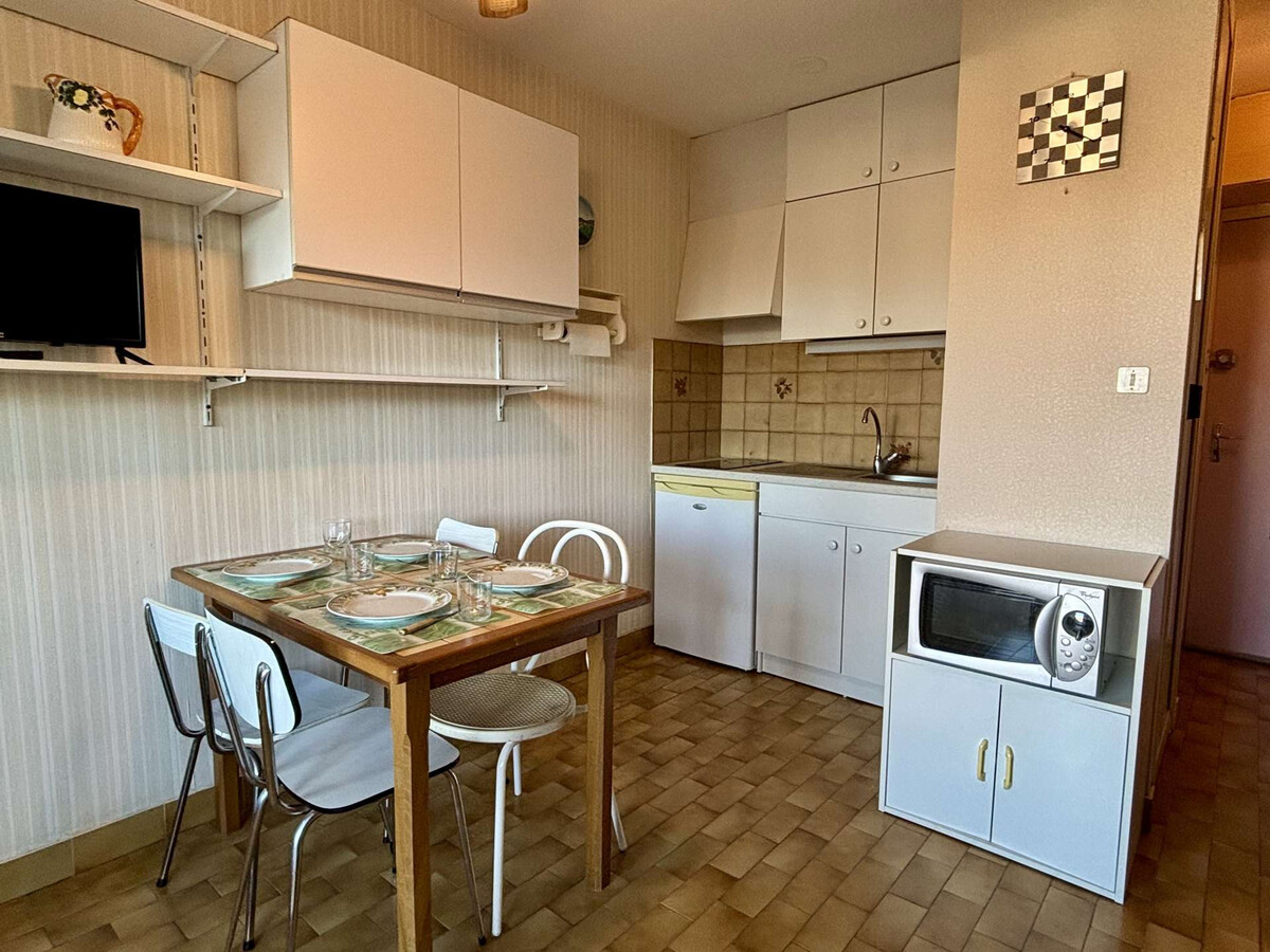 Studio 2 pers. à 400 m plage, parking privé - Photo 3