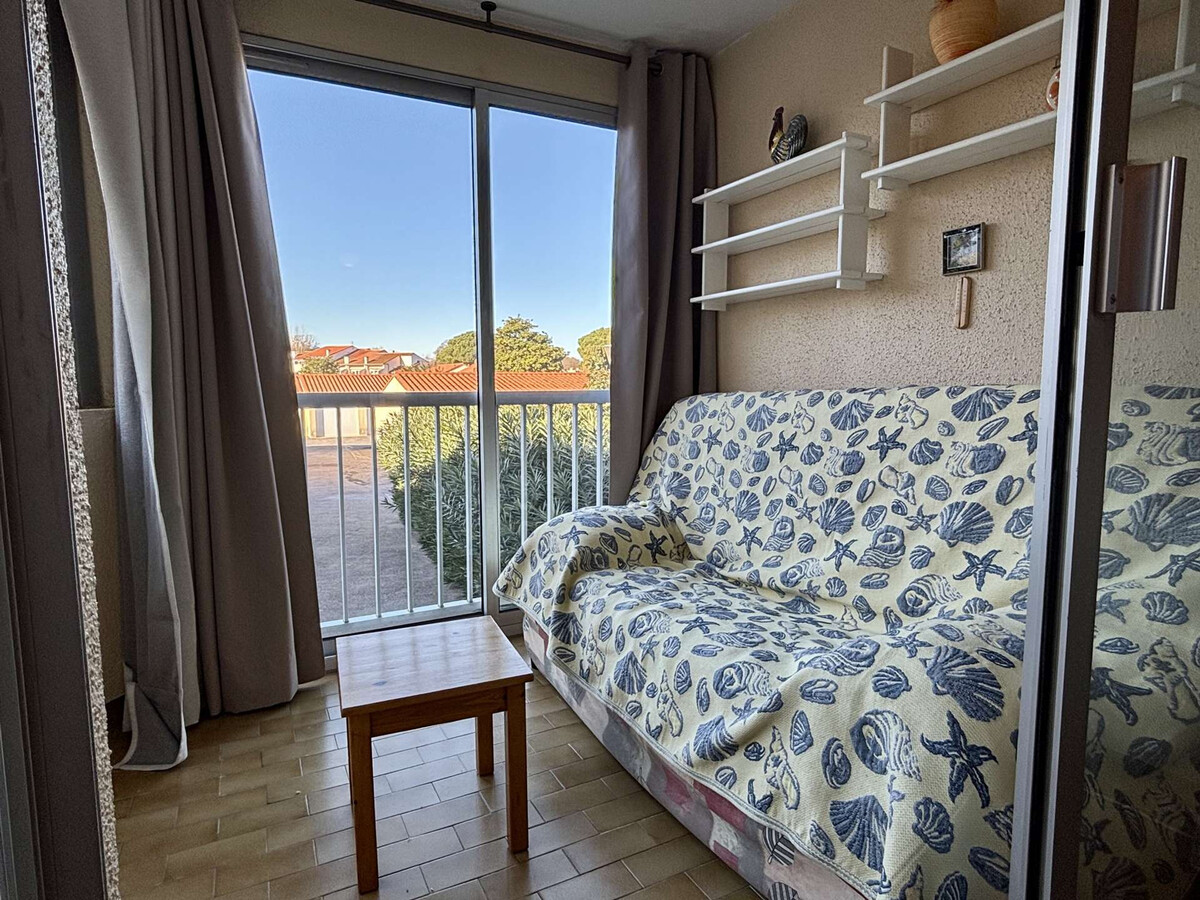Studio 2 pers. à 400 m plage, parking privé - Photo 4