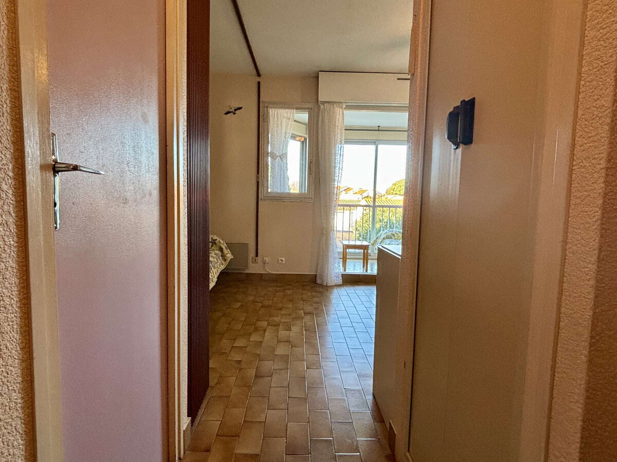 Studio 2 pers. à 400 m plage, parking privé - Photo 14