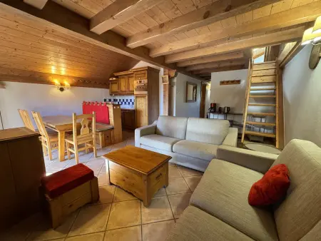 Location appartement à Arâches la Frasse, Appartement 5 pièces - Piscine et Spa, Capacité 8 pers.