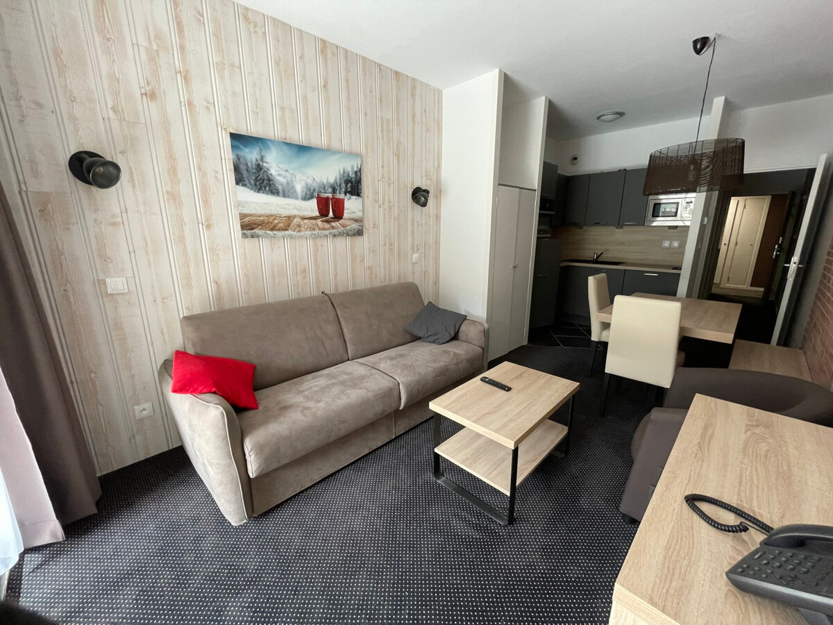Studio 4 pers Gourette, piscine, terrasse vue montagne - Photo 1