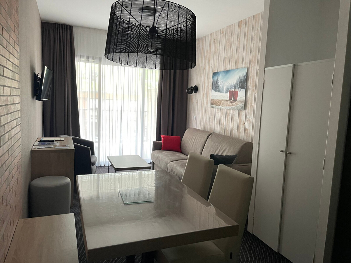 Studio 4 pers Gourette, piscine, terrasse vue montagne - Photo 3