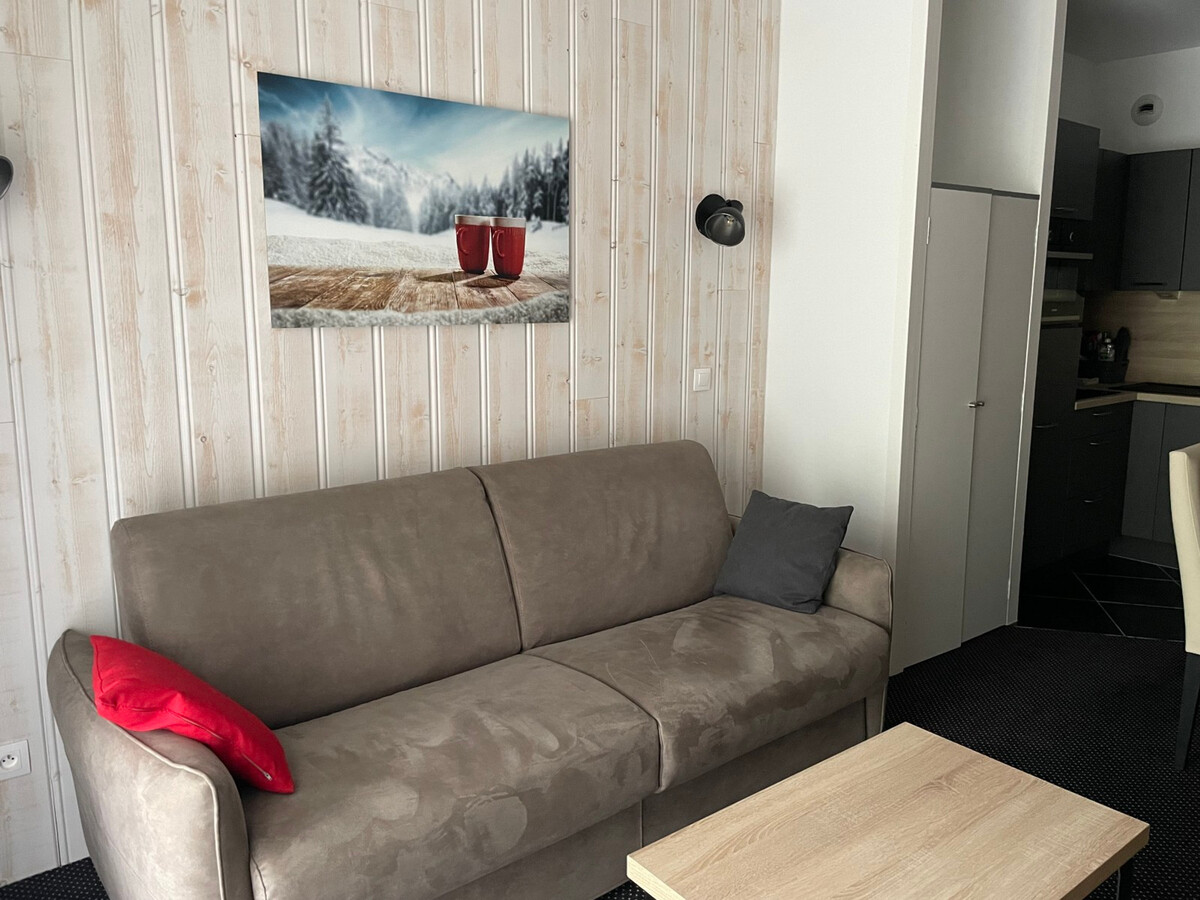 Studio 4 pers Gourette, piscine, terrasse vue montagne - Photo 7