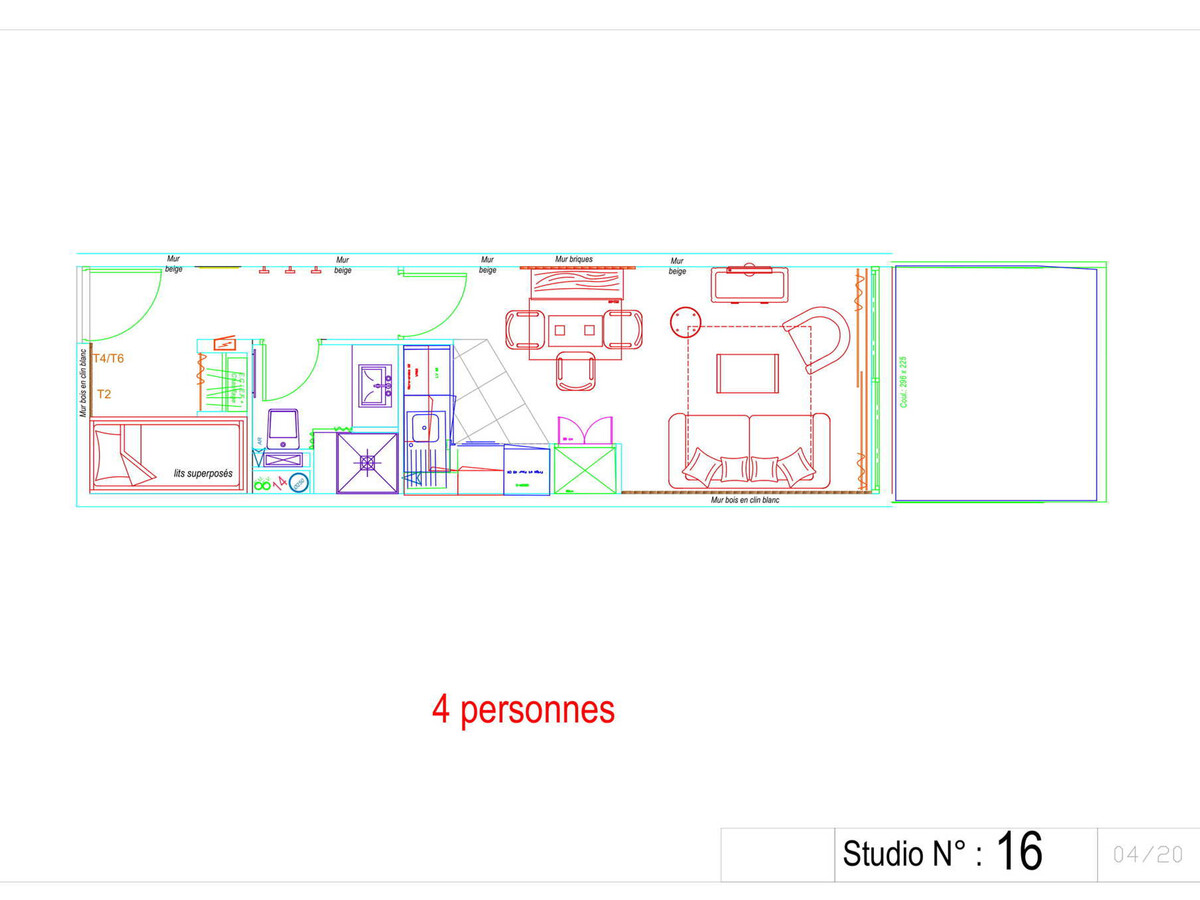 Studio 4 pers Gourette, piscine, terrasse vue montagne - Photo 10