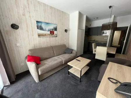 Location appartement à Gourette, Gourette : Studio cosy 4 pers, piscine, animaux acceptés