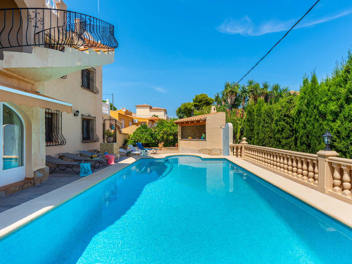 Villa 10 pers. Calpe : piscine 8x4m, 5 chambres, plage 1,2km - Photo 3