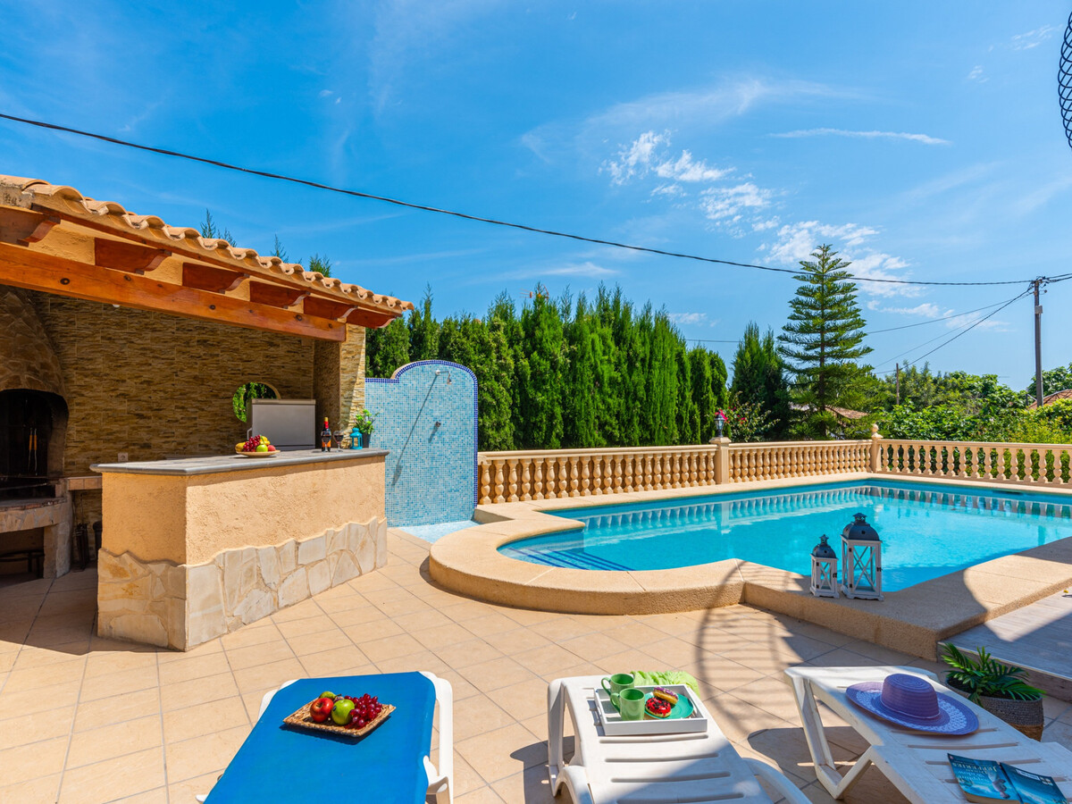 Villa 10 pers. Calpe : piscine 8x4m, 5 chambres, plage 1,2km - Photo 4