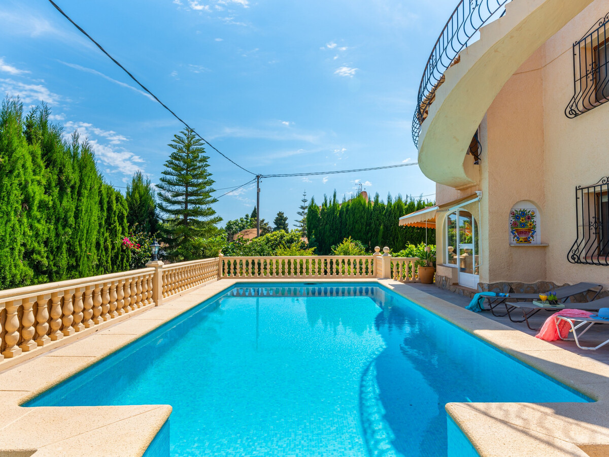 Villa 10 pers. Calpe : piscine 8x4m, 5 chambres, plage 1,2km - Photo 5