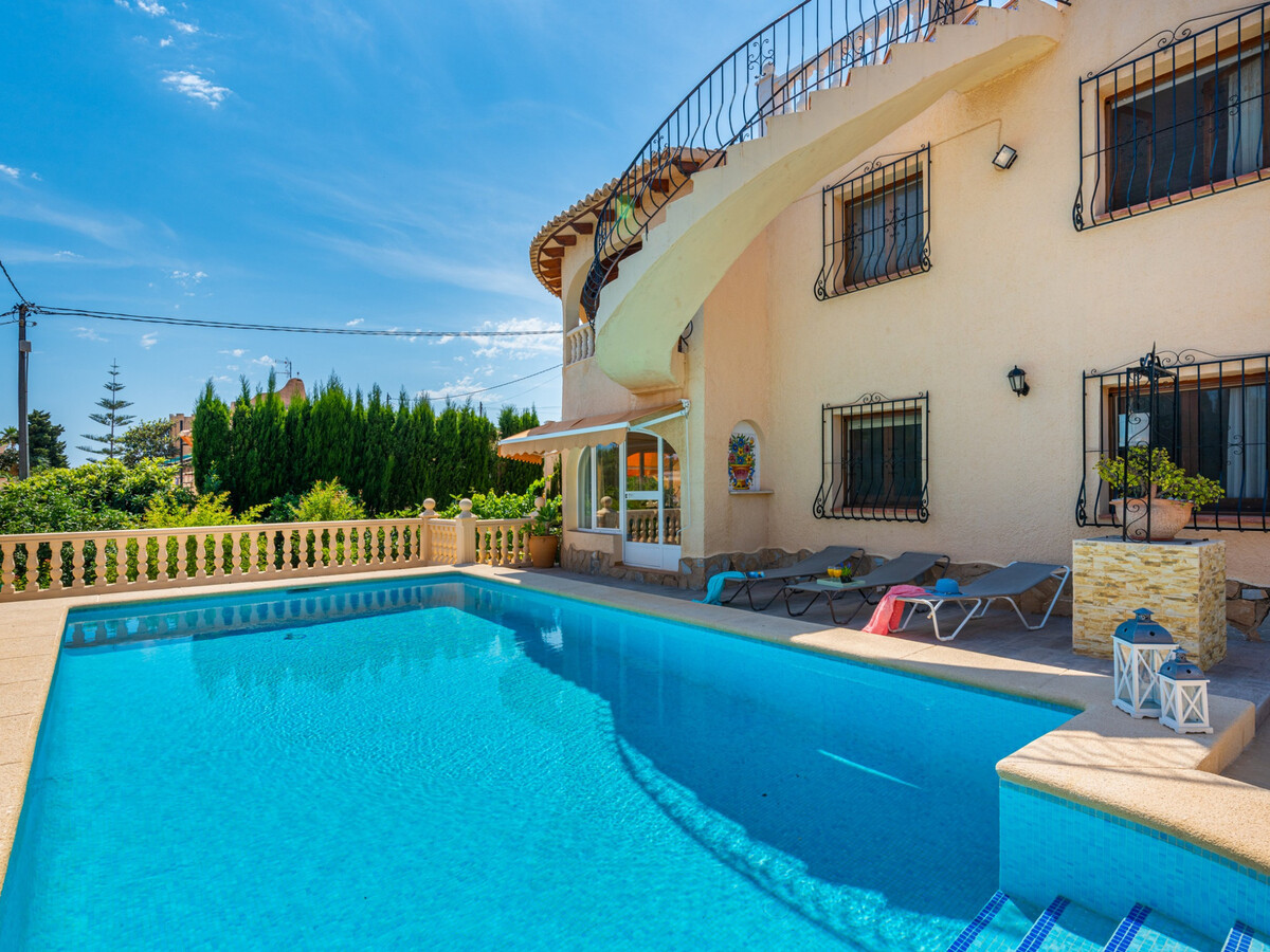 Villa 10 pers. Calpe : piscine 8x4m, 5 chambres, plage 1,2km - Photo 6