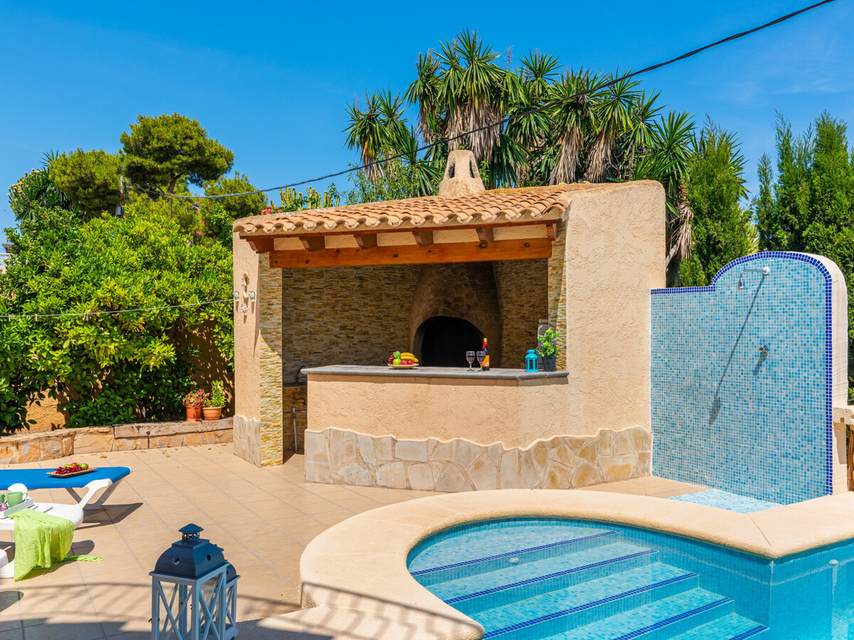 Villa 10 pers. Calpe : piscine 8x4m, 5 chambres, plage 1,2km - Photo 9