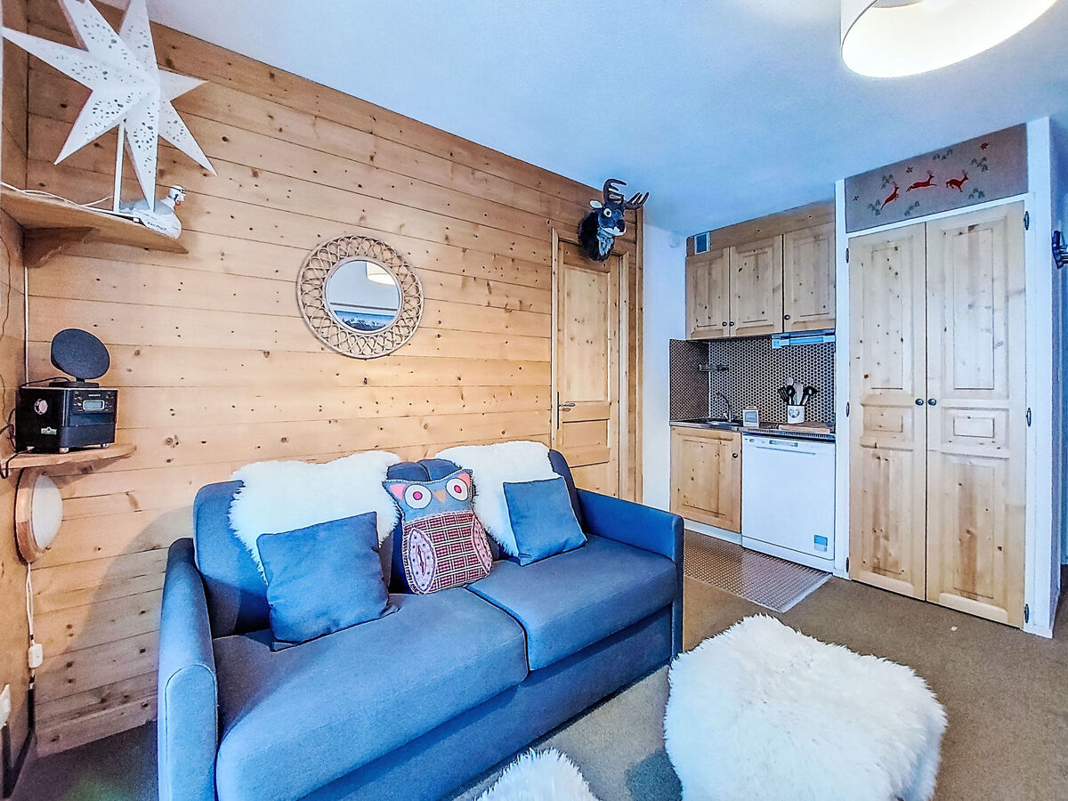 Studio Topaze 25 m² - Balcon sud, vue montagne - Photo 4