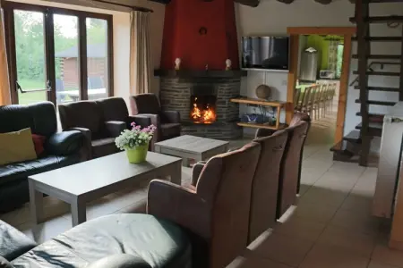 Eau Rouge – Maison 18 personnes, sauna et cheminée : photo 6