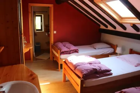 Eau Rouge – Maison 18 personnes, sauna et cheminée : photo 13