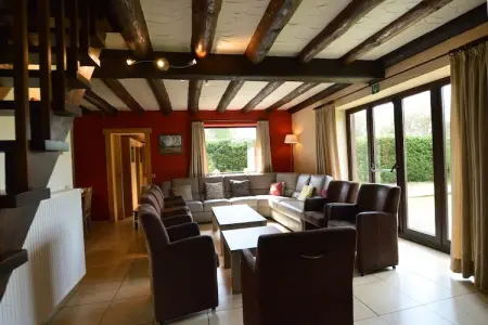 Eau Rouge – Maison 18 personnes, sauna et cheminée : photo 40