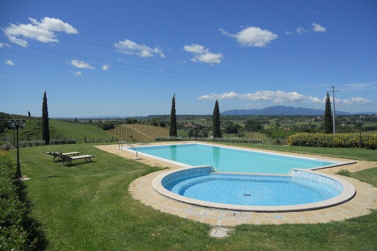 Torraccia 1 : maison toscane avec piscine à Stabbia - Photo 8