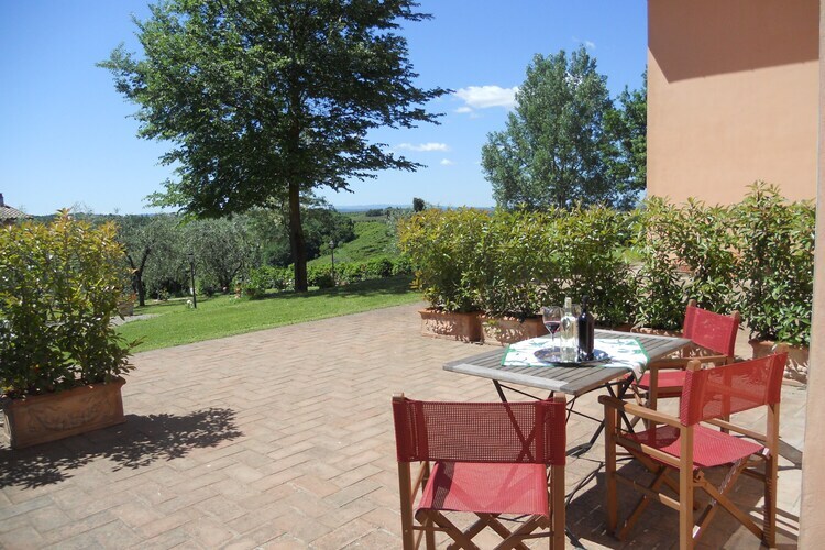 Torraccia 1 : maison toscane avec piscine à Stabbia - Photo 15