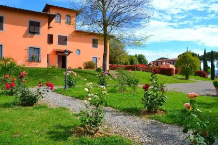 Torraccia 1 : maison toscane avec piscine à Stabbia