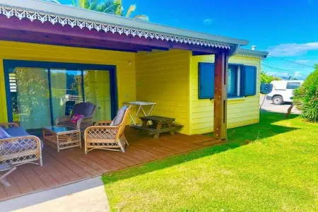 Location appartement à Saint Joseph, La Reunion, Appartement pittoresque à Manapany avec piscine