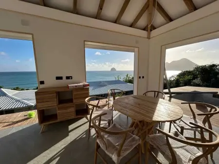 Location villa à Le Diamant, Villa charmante avec piscine privée à Le Diamant