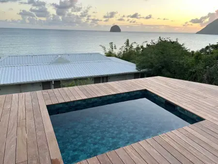 Villa charmante avec piscine privée à Le Diamant - Photo 1