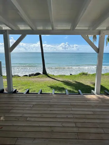 Location maison à Le Diamant, Maison confortable avec vue sur la mer à Le Diamant, 48 m²