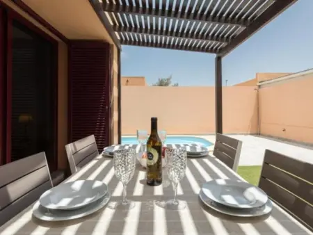 Maison paisible avec piscine privée à Tamaragua, Corralejo - Photo 4