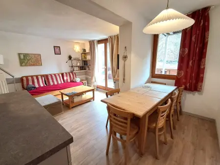 Location appartement à Valloire, Duplex 3 pièces cabine, 7 pers, balcon & ski, Valloire