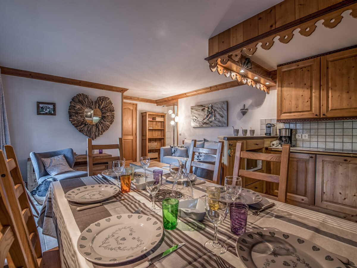 Appartement ski aux pieds à Méribel, 6 pers, parking couvert - Photo 2