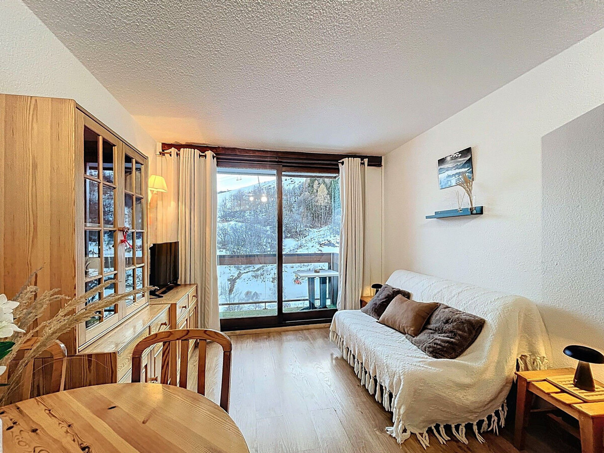 Studio 22 m² skis aux pieds, balcon sud, Le Corbier - Photo 1