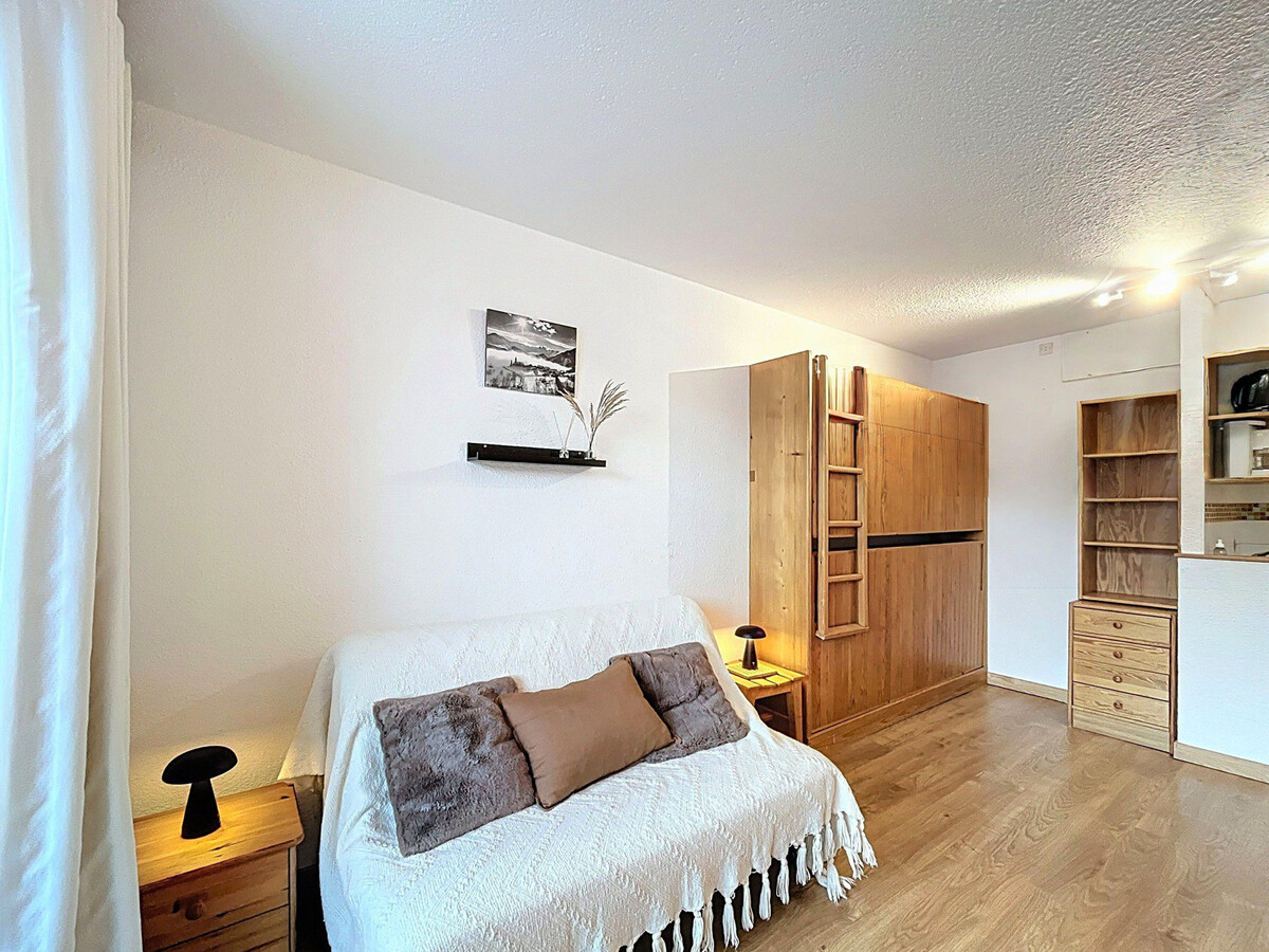 Studio 22 m² skis aux pieds, balcon sud, Le Corbier - Photo 2
