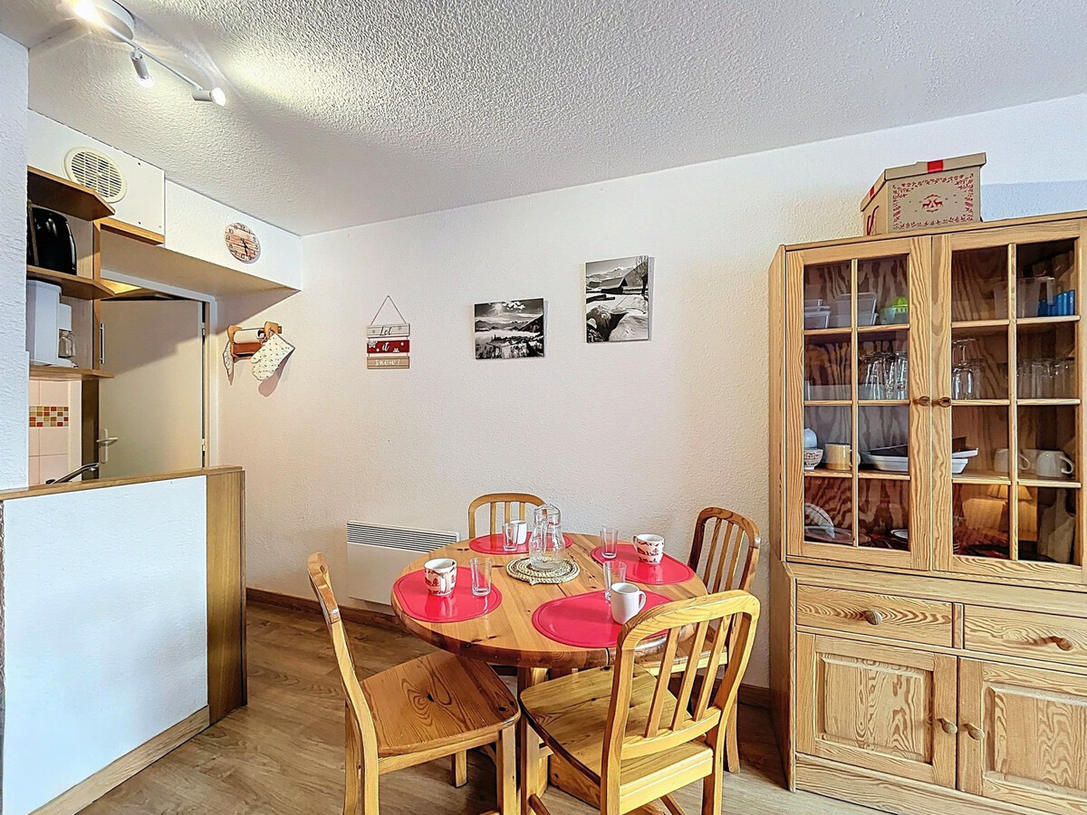 Studio 22 m² skis aux pieds, balcon sud, Le Corbier - Photo 3