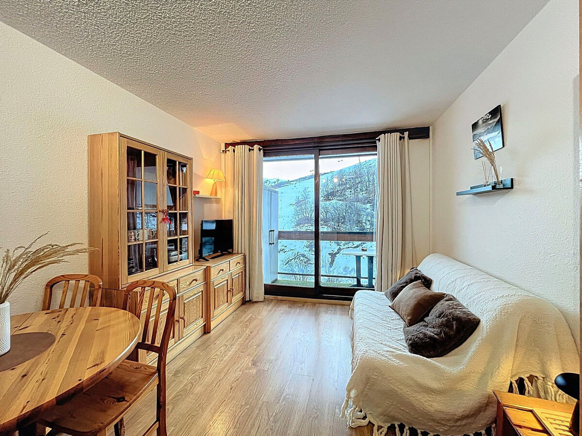 Studio 22 m² skis aux pieds, balcon sud, Le Corbier - Photo 4