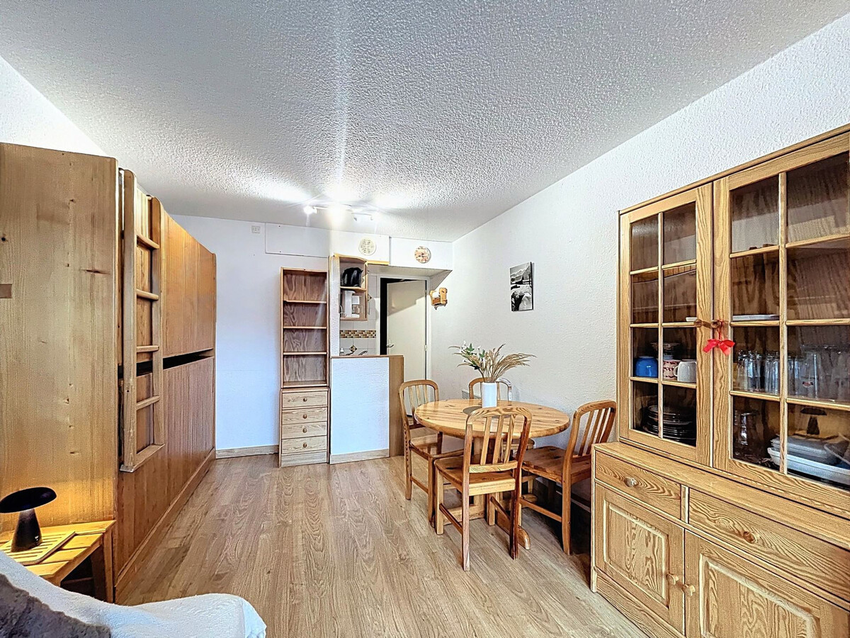 Studio 22 m² skis aux pieds, balcon sud, Le Corbier - Photo 5