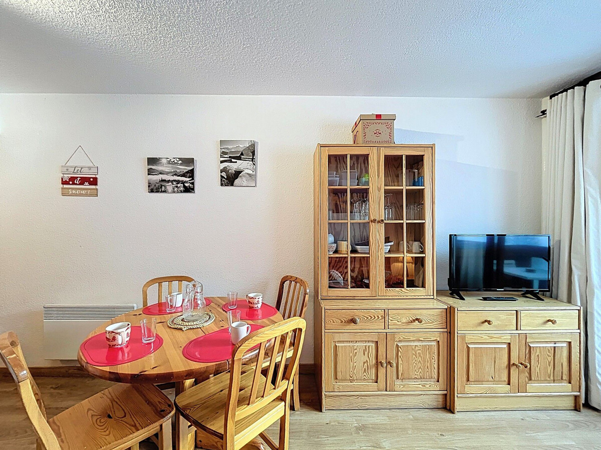 Studio 22 m² skis aux pieds, balcon sud, Le Corbier - Photo 6