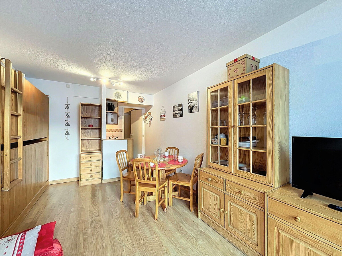 Studio 22 m² skis aux pieds, balcon sud, Le Corbier - Photo 7